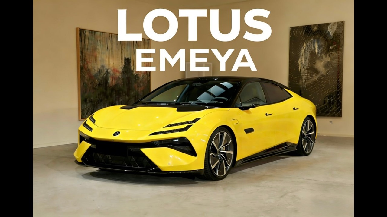 900 л.с. и 2 секунды до 100? Обзор Lotus Emeya