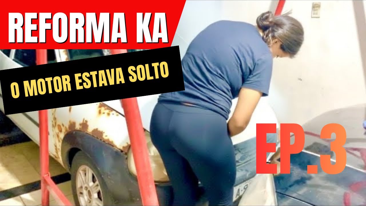 Restaurando meu carro, Fui mexer no motor estava caindo, quase deu um acidente! EP:3