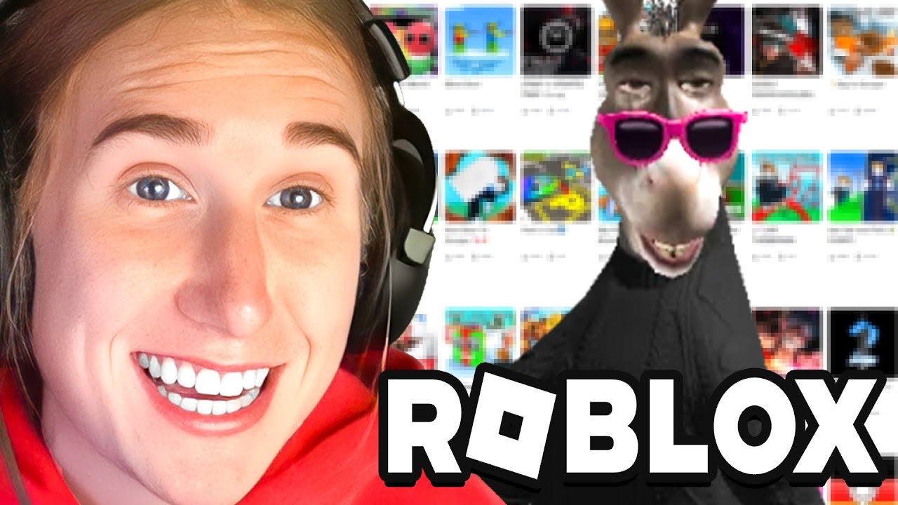 KatieB играет во ВСЕ игры на ROBLOX.