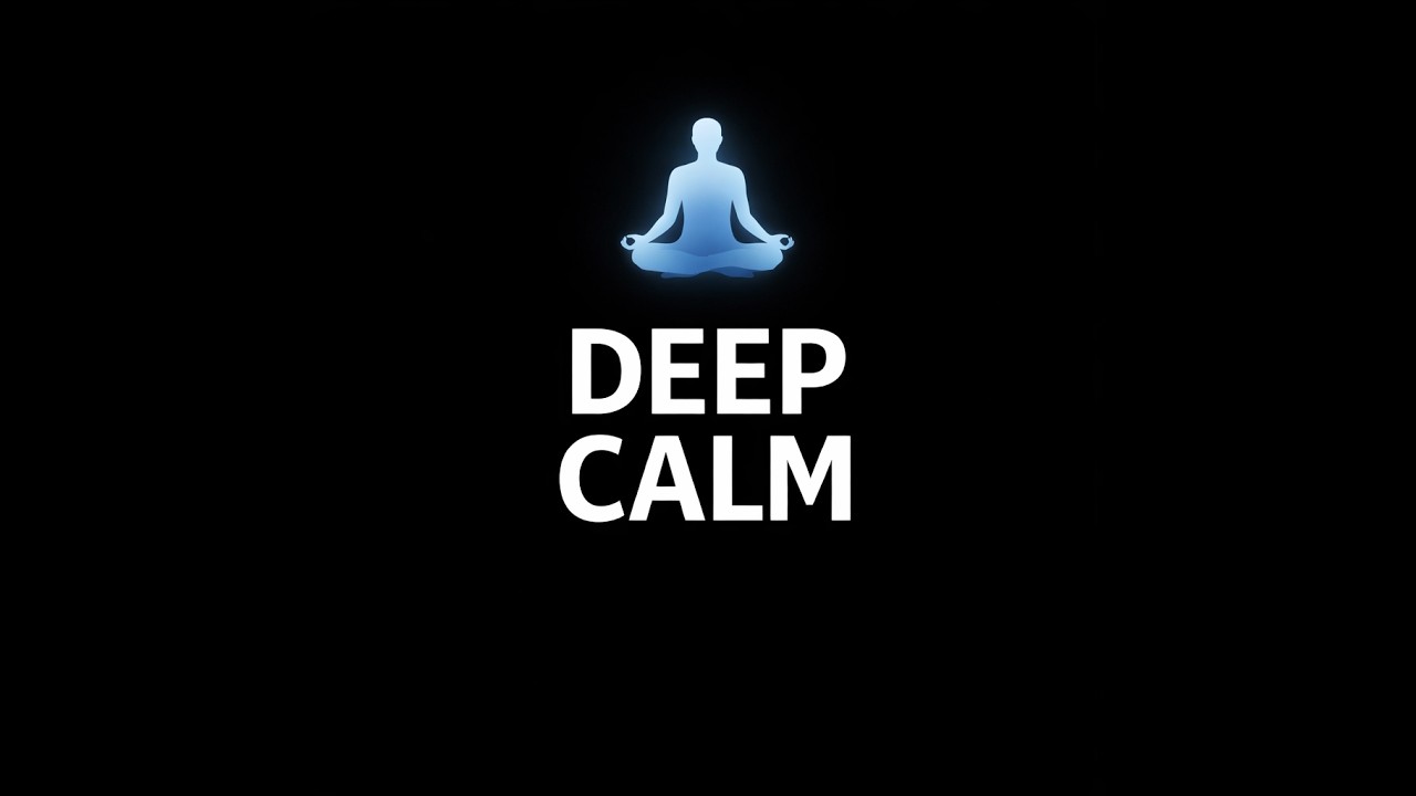 10 Hours Brown Noise Black Screen for Meditation  | Deep Calm & Inner Stillness 🧘