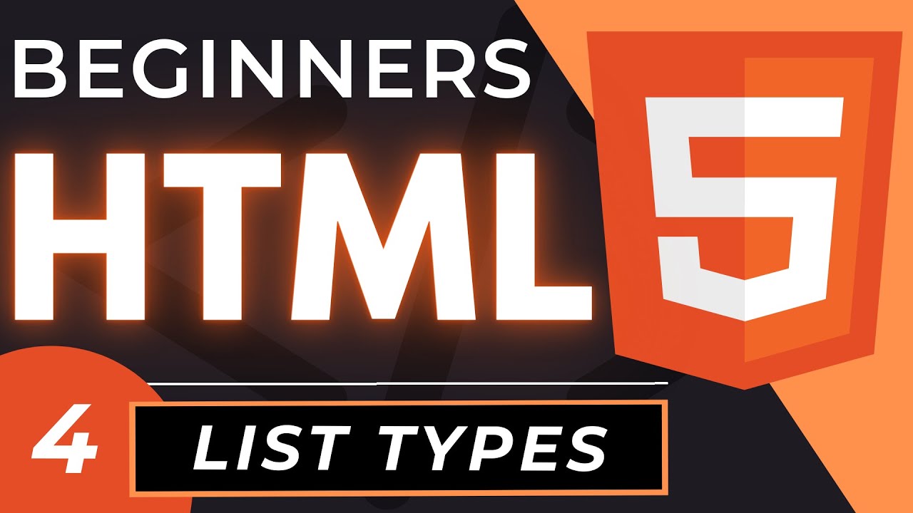 Учебное пособие по спискам HTML | Типы списков HTML5: упорядоченные, неупорядоченные и с описанием