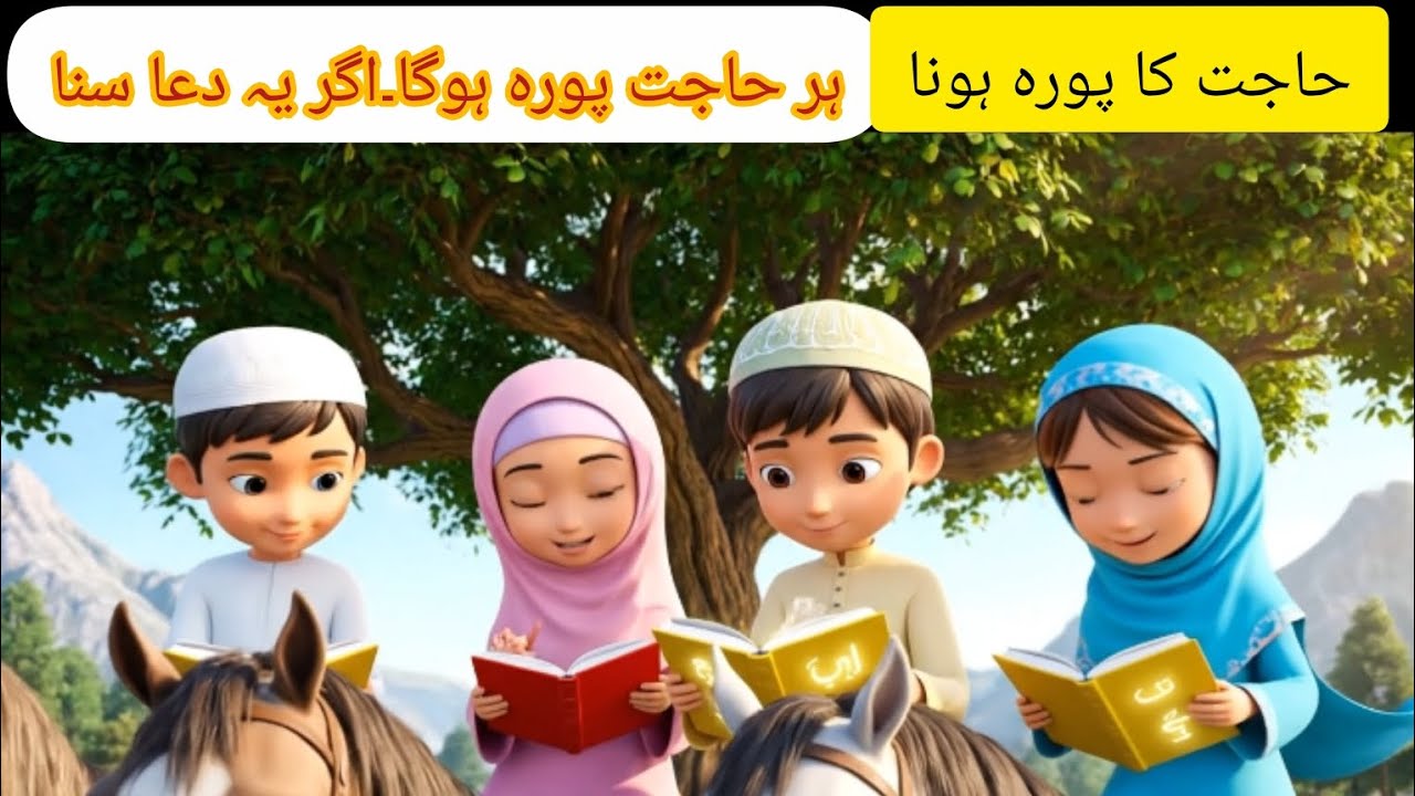 دعا کیسے قبول ہوجاے۔یہ دعا سننے سے حاجت پورہ ہوجاتاہے۔
