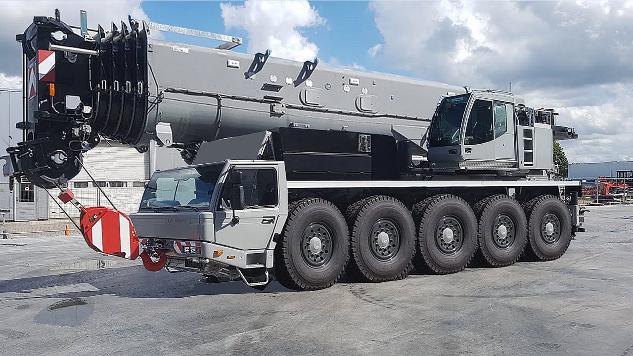 The Most Powerful and Impressive Modern Compact All Terrain Crane Technology