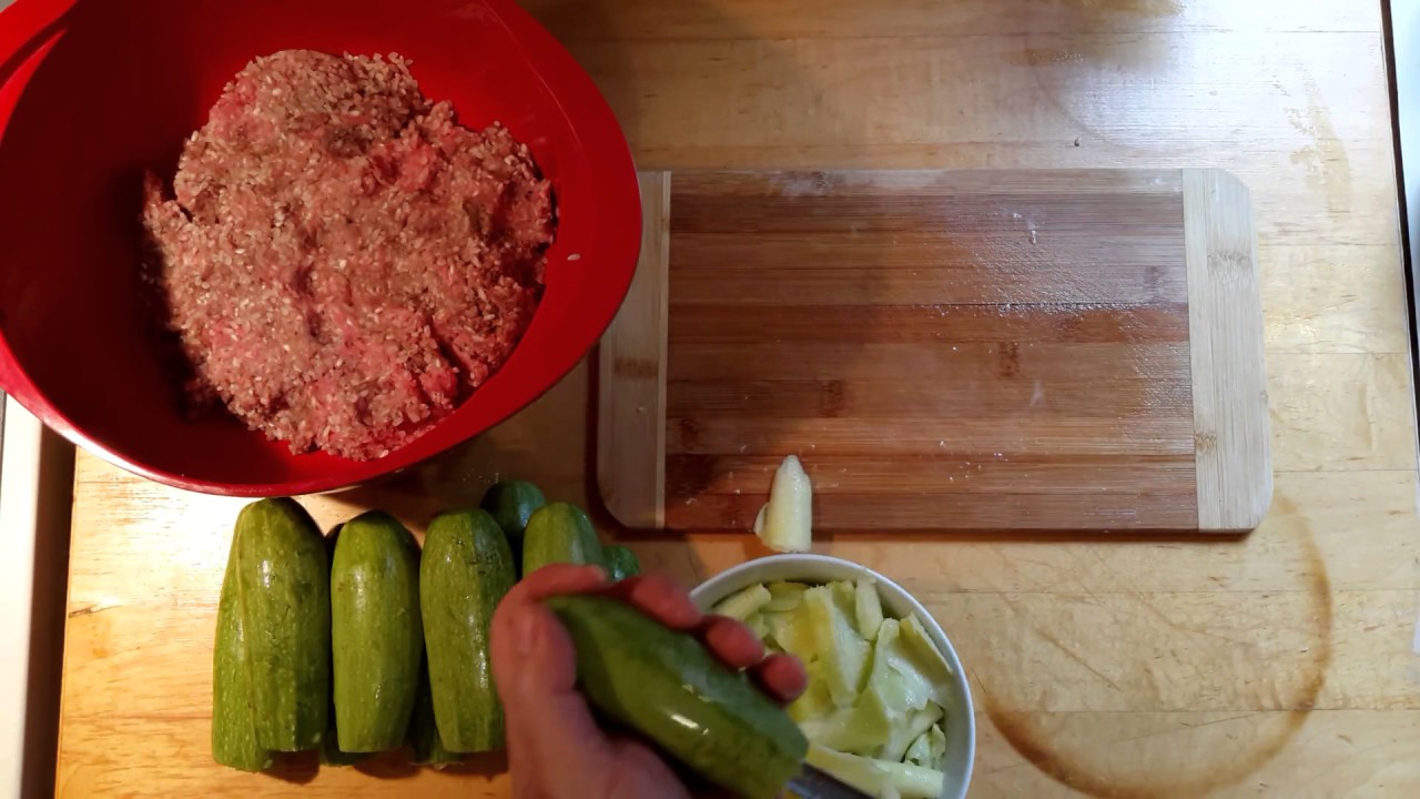 Courgettes farcies - Koussa mehshi