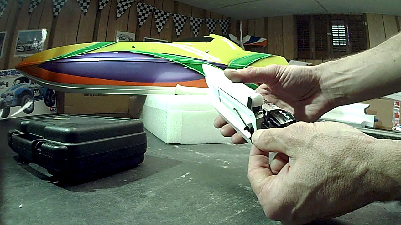 Kyosho Mini-Z R/C Tunnel boat conversion to brushless and more
