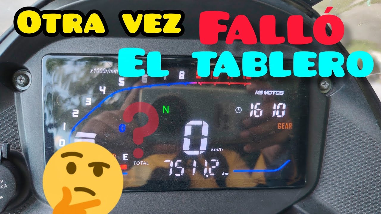 Otra vez falló el tablero... Porque?