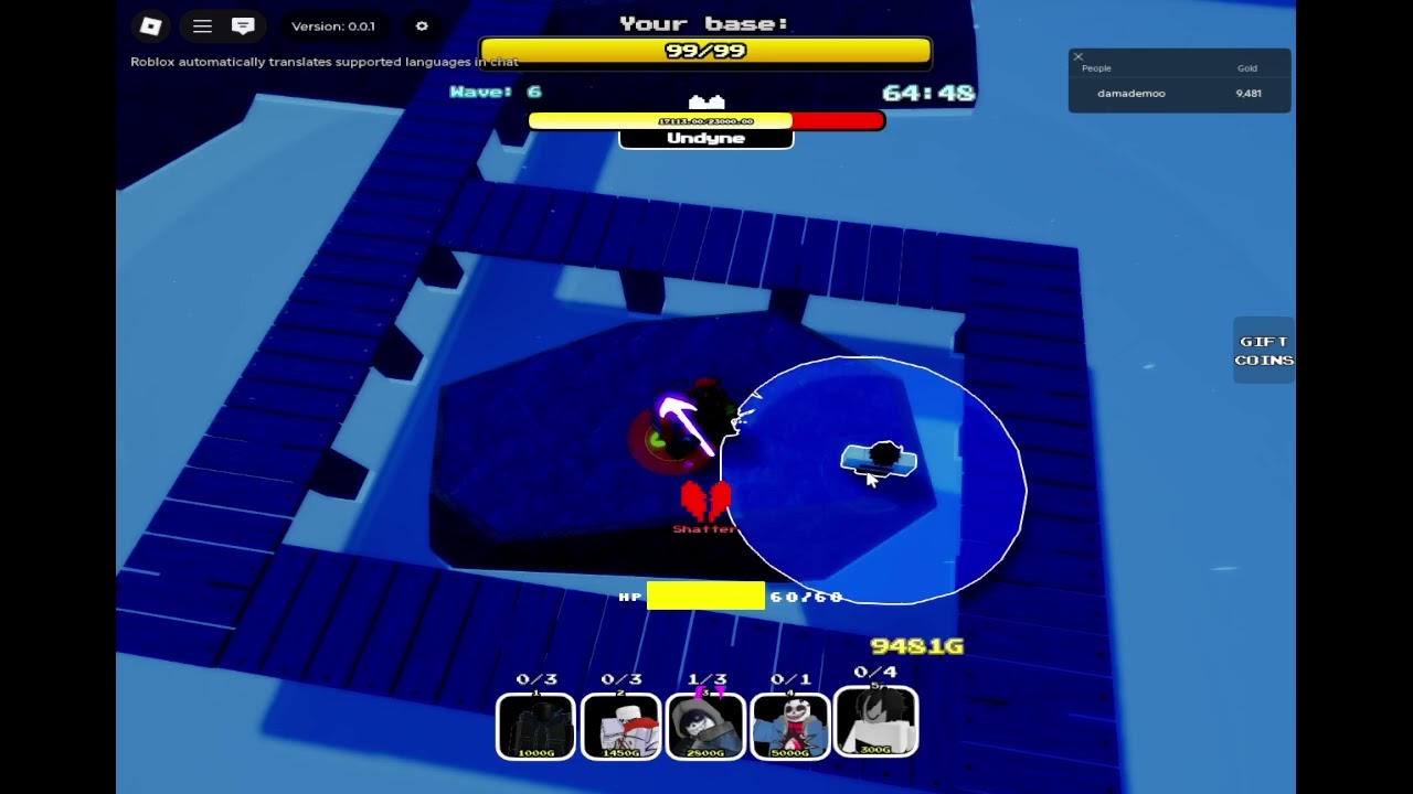 UTTC:TD beating the most unfair tower defense boss undyne the undying
