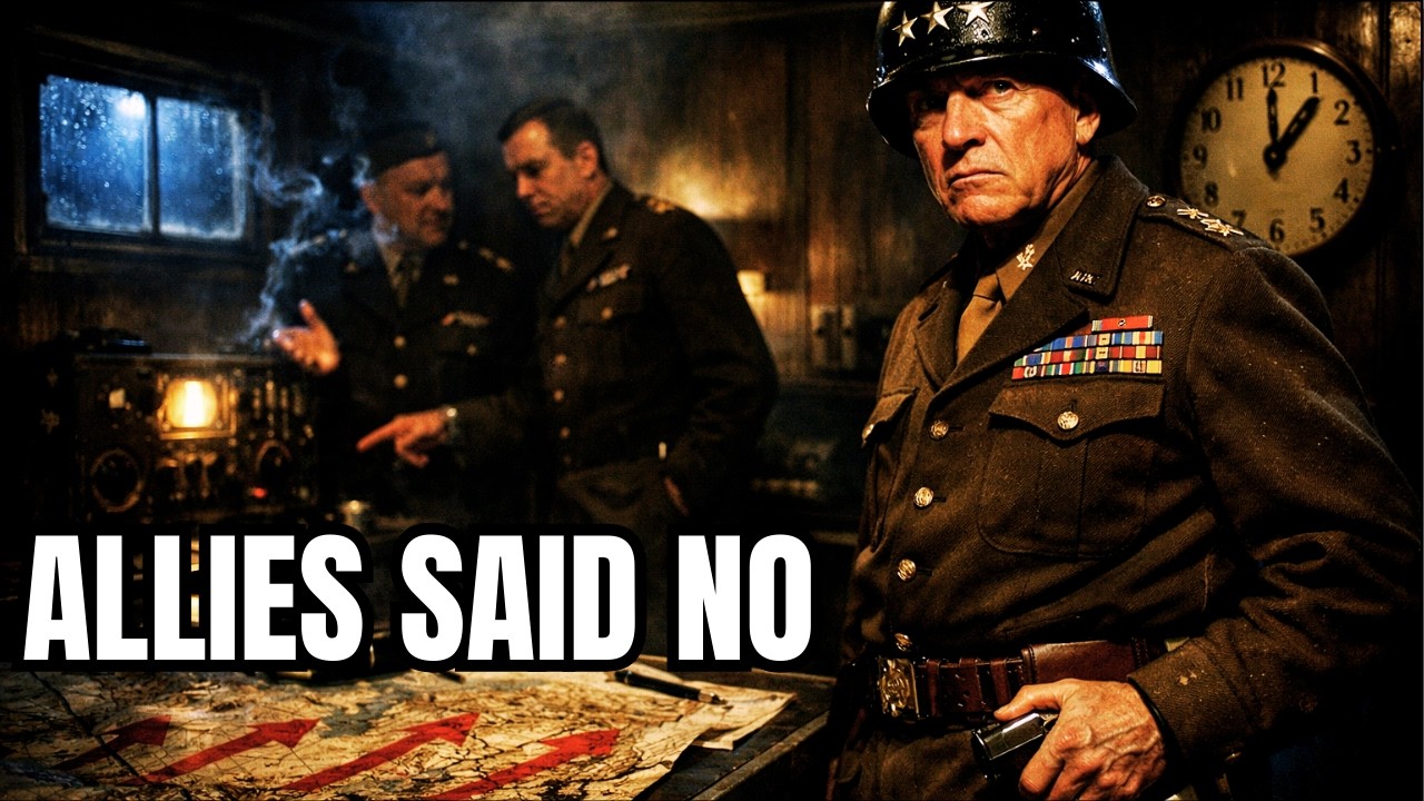 How Close Patton Came to Being Stopped by His Own Command