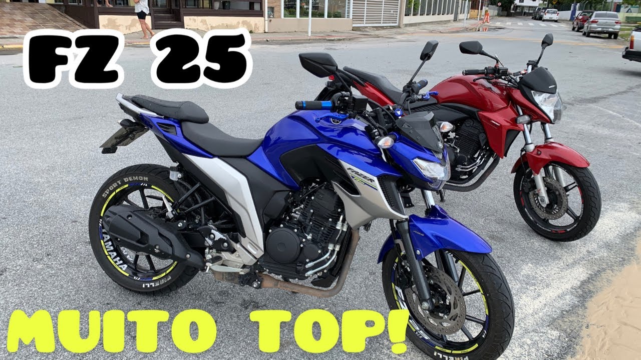 Testando a nova FZ25 (FAZER 250) 2020! - TEST RIDE ACOSTA GARAGE