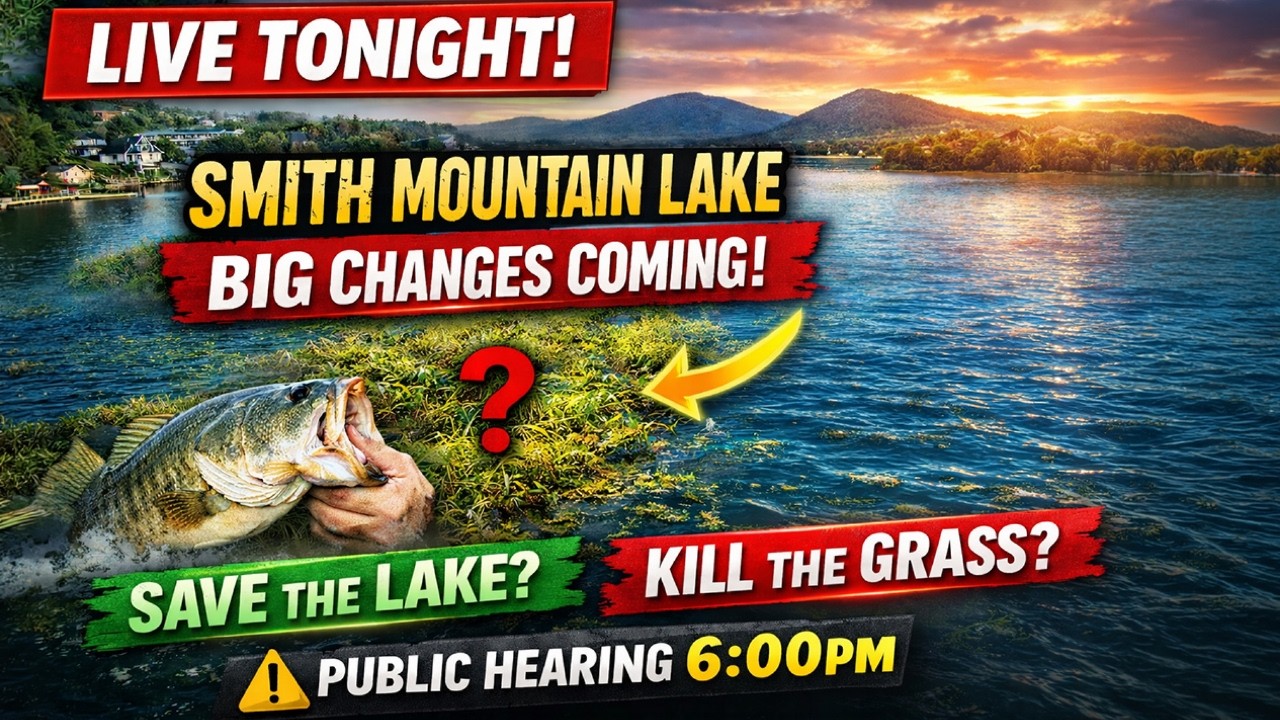 🚨 Anglers Alert 🚨 Big changes to Smith Mountain Lake