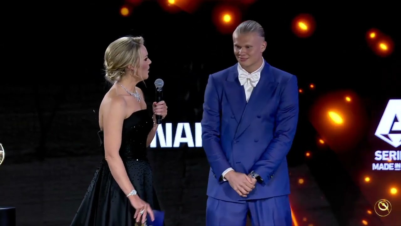 Erling Haaland awarded Best Men's Player