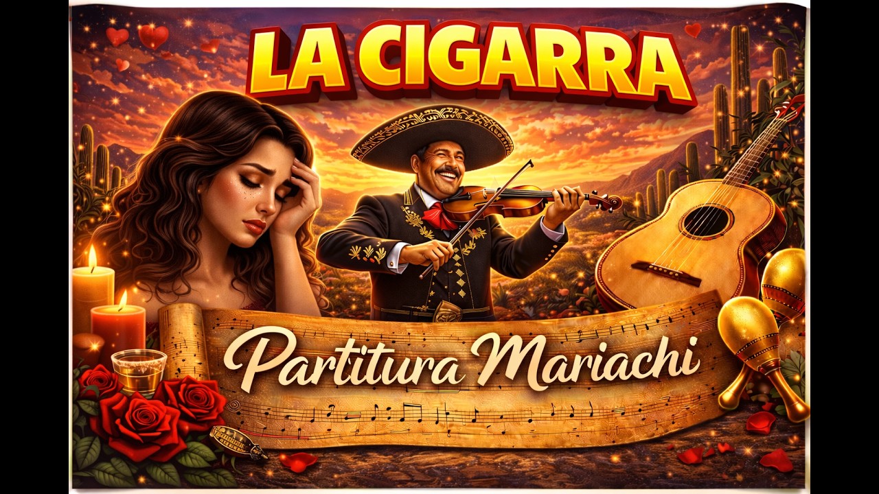 LA CIGARRA | Partitura Mariachi #LindaRonstadt