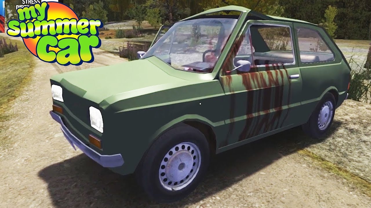 SPOWODOWAŁEM WYPADEK Z FIATEM! My Summer Car #04