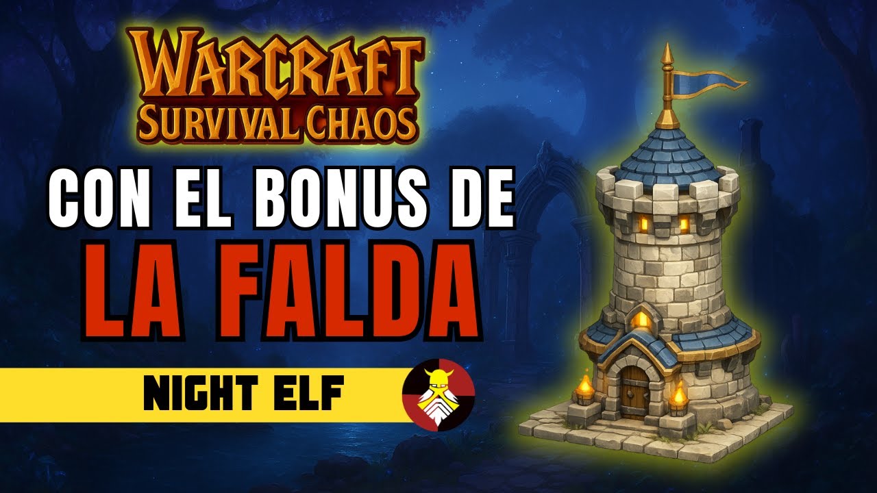 Nadie destruira al bosque!!! | Warcraft 3 Survival Chaos (Night Elf)