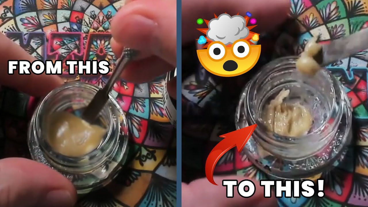 How to Fix Dry Hash Rosin (solventless)