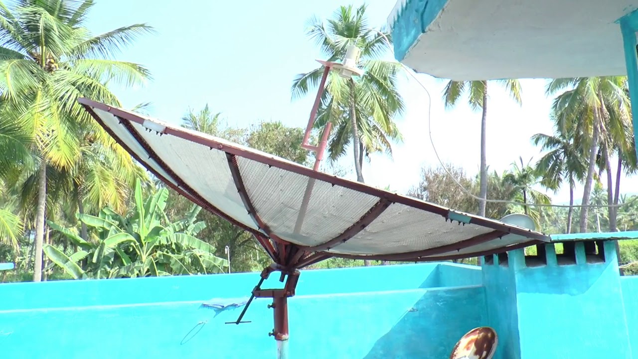 Intelsat 17 66 East dish setup in Tamil