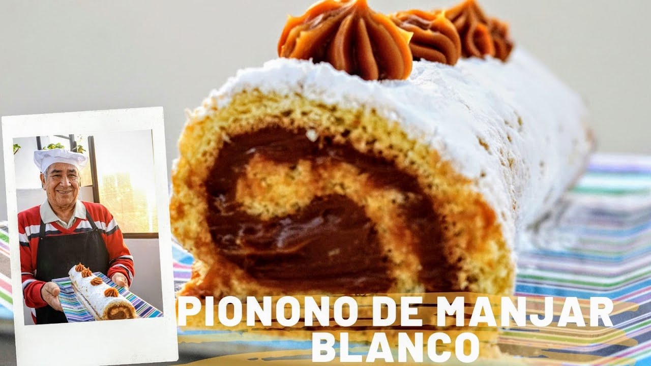 PIONONO DE MANJAR BLANCO FÁCIL DE PREPARAR - Papanibal