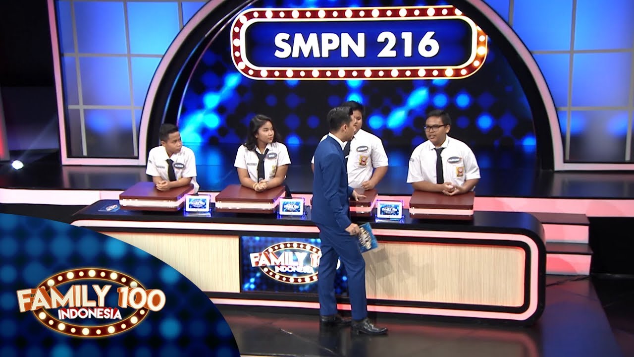 Apakah bisa tim SMPN 216 merebut poin tim SMPIN 19? - PART 2 - Family 100 Indonesia