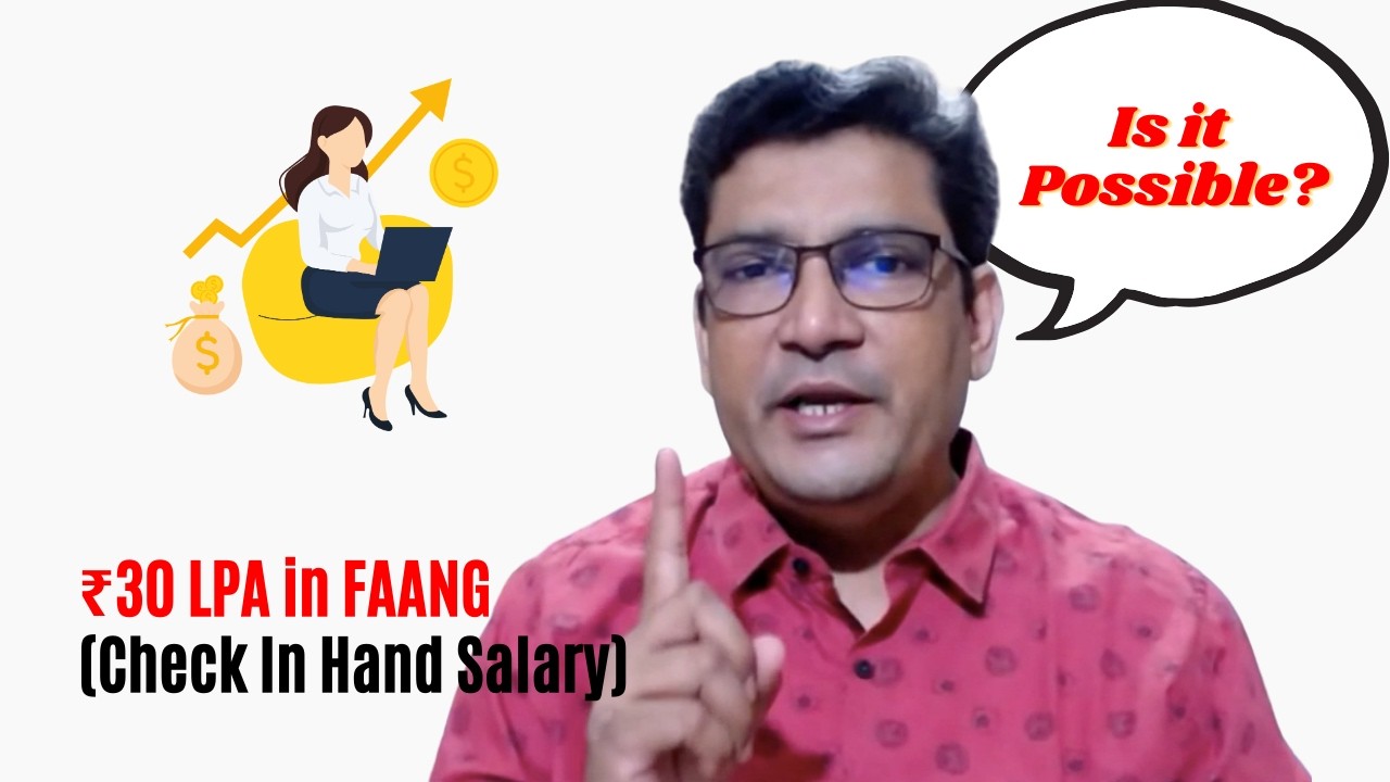 The Truth About ₹30 LPA FAANG Packages: What They Don’t Tell You