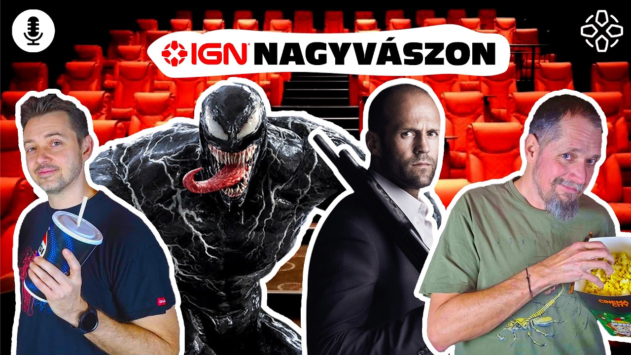 Ez a Venom végre NEM LESZ SZ*R, Jason Statham viszont ELLOPJA a motorodat! - IGN Nagyvászon #23