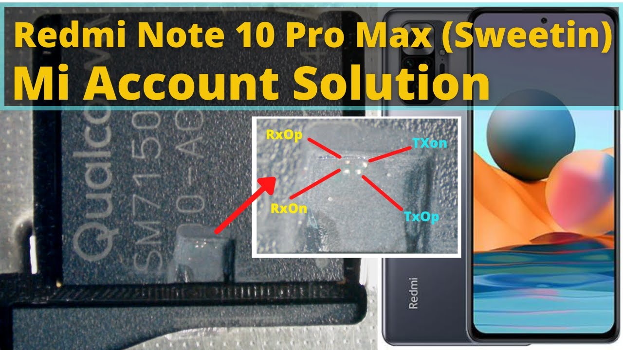 Redmi Note 10 Pro Max Sweetin Mi Account Solution / How To Remove  Redmi Note 10 Pro Mi Account