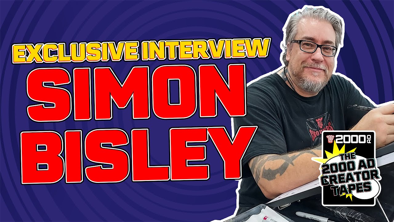 EXCLUSIVE Simon Bisley interview - The 2000 AD Creator Tapes