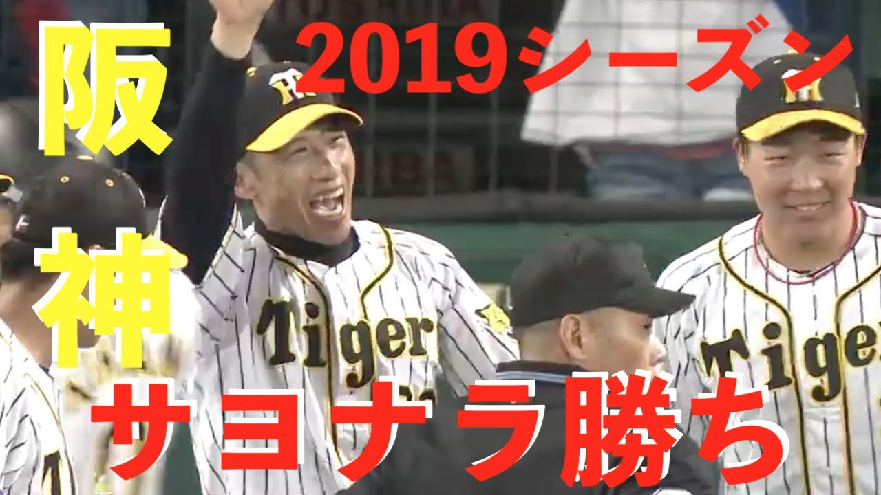 【2019阪神サヨナラ勝ち】視聴者の皆さんはどのシーンが一番好きですか？矢野監督の笑顔と矢野ガッツの連続です