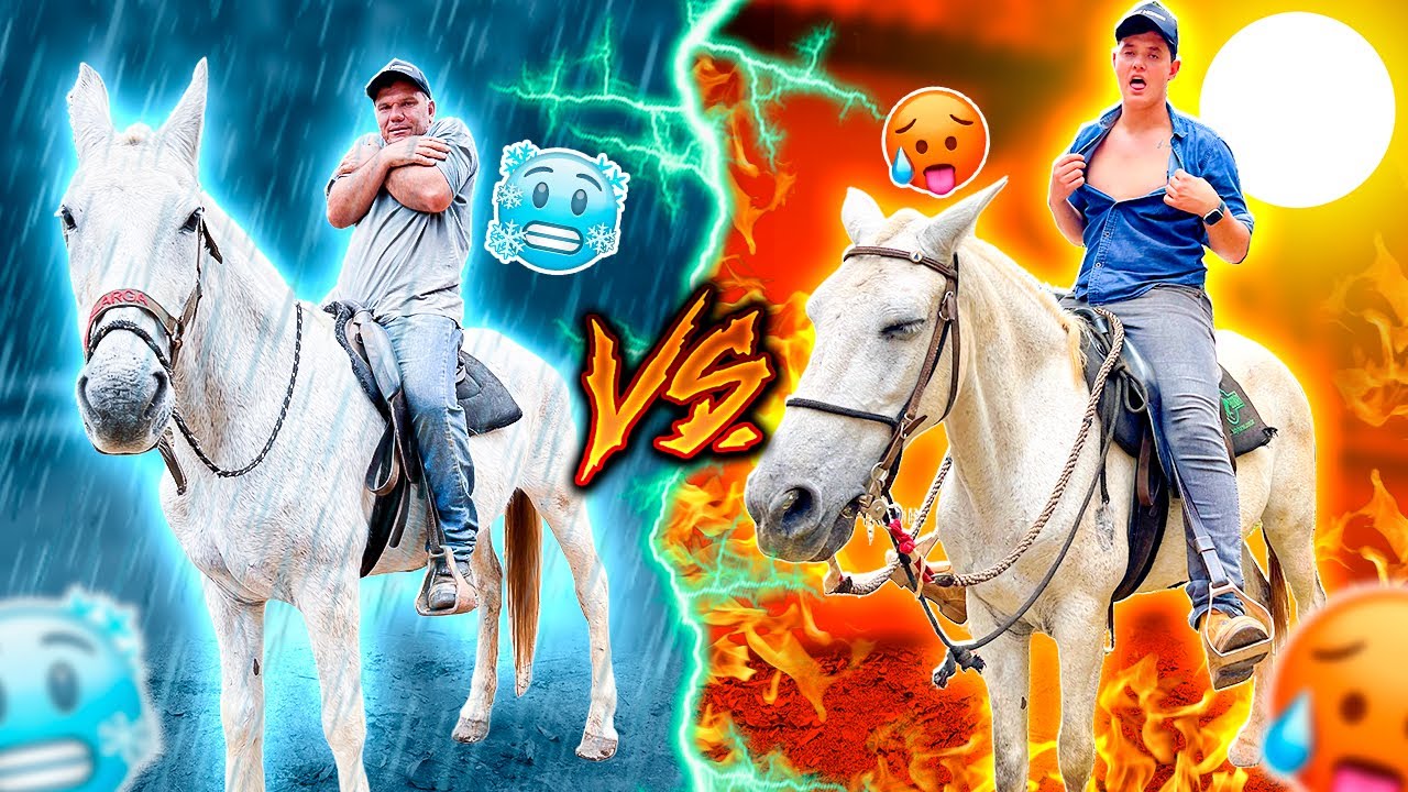 O ÚLTIMO a DESCER do CAVALO VENCE !!!