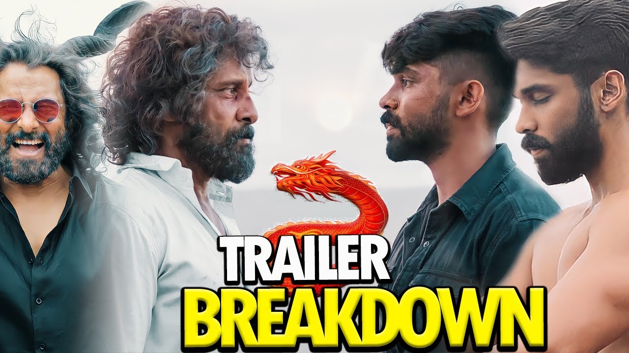 Mahaan Trailer Hidden Details | Breakdown | Vikram, Dhruv Vikram, Simha, Simran |