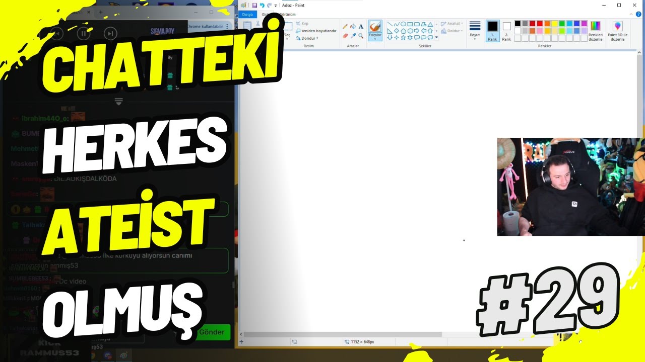 RAMMUS53'DEN GÜNLÜK KİCK KESİTLERİ #29 (CHATTEKİ HERKES ATEİST OLMUŞ)