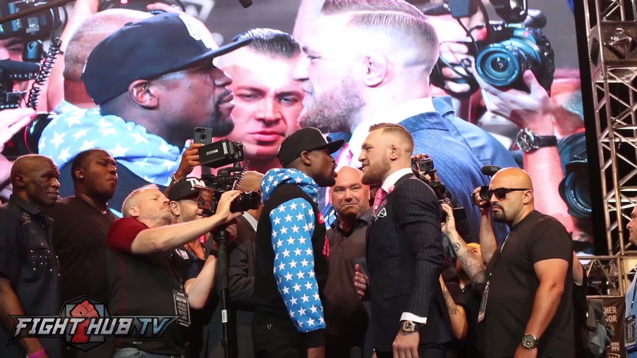 Full Floyd Mayweather vs Conor McGregor Final Face-off