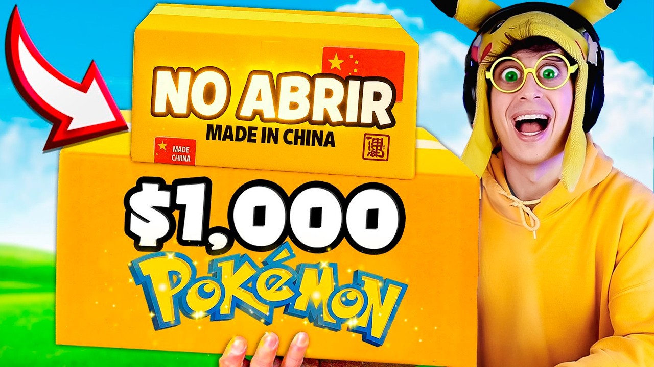 Consigo CAJA SECRETA de POKÉMON... 💧🔥🍃 (No se puede comprar 👮🏻‍♂️⛔)