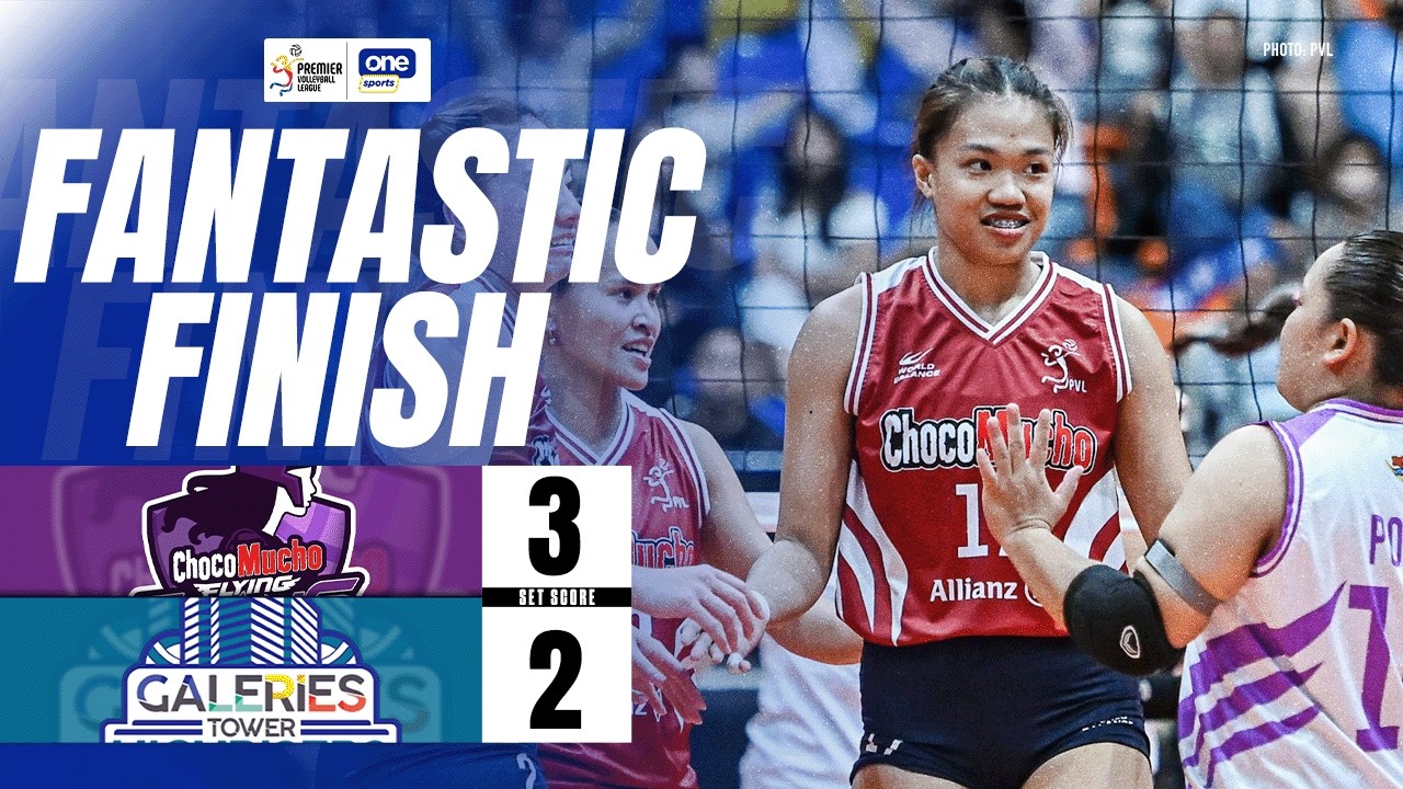 Choco Mucho THRILLING FINISH against Galeries Tower 💥 | 2026 PVL ALL-FILIPINO CONFERENCE