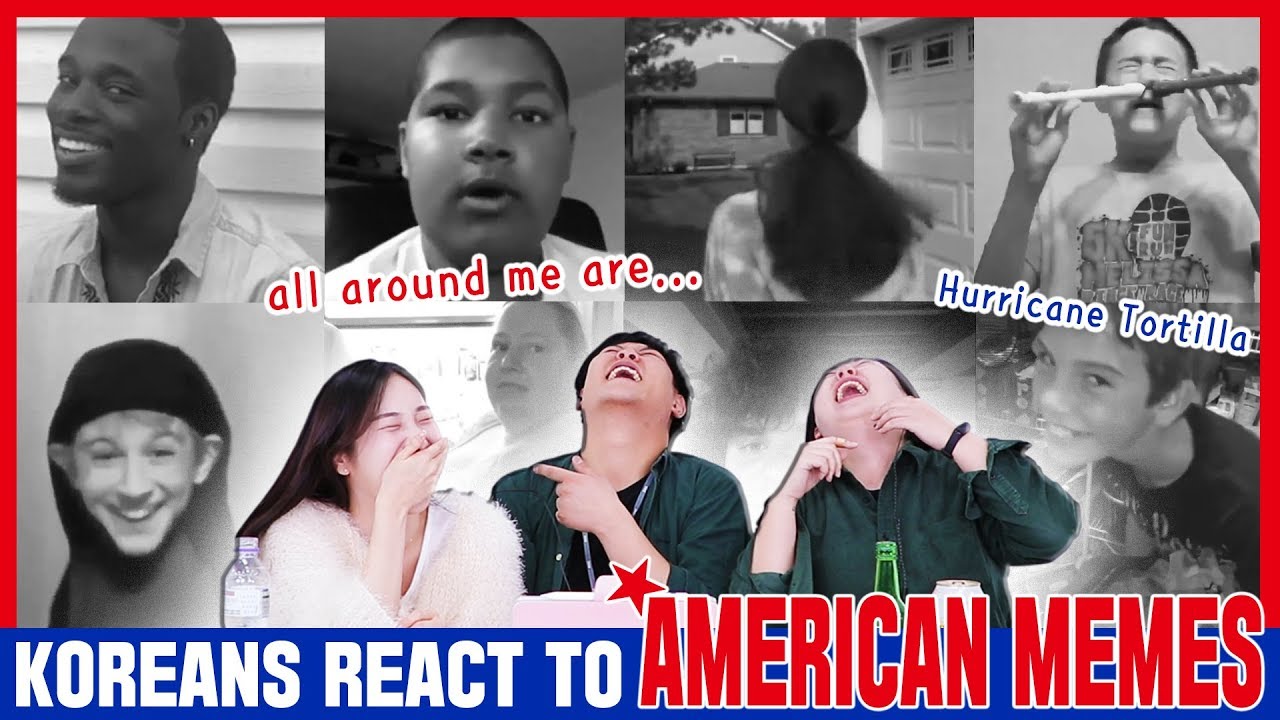 Koreans in their 30s React To American Memes [ENG sub]
