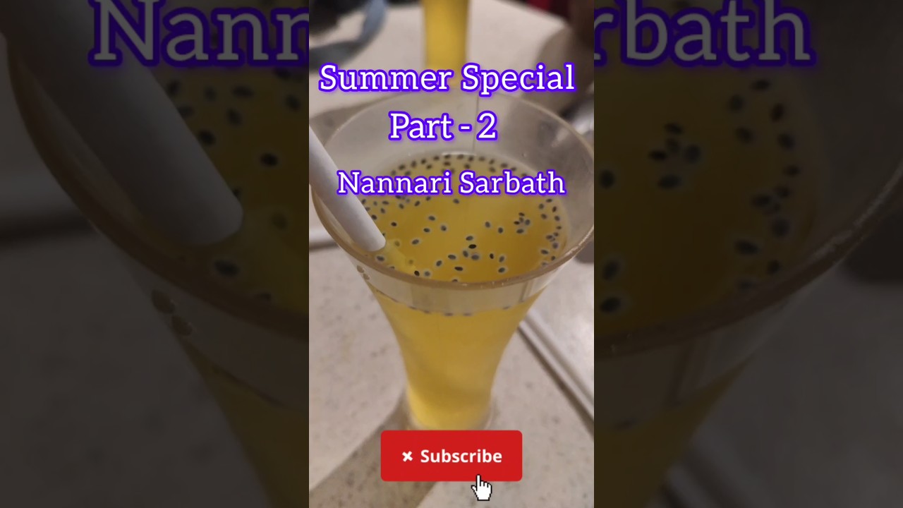 🍺One drink, so many benefits🍹Summer Relief in a Glass! Discover Nannari Sarbath&rsquo;s Cooling Secrets!🤫
