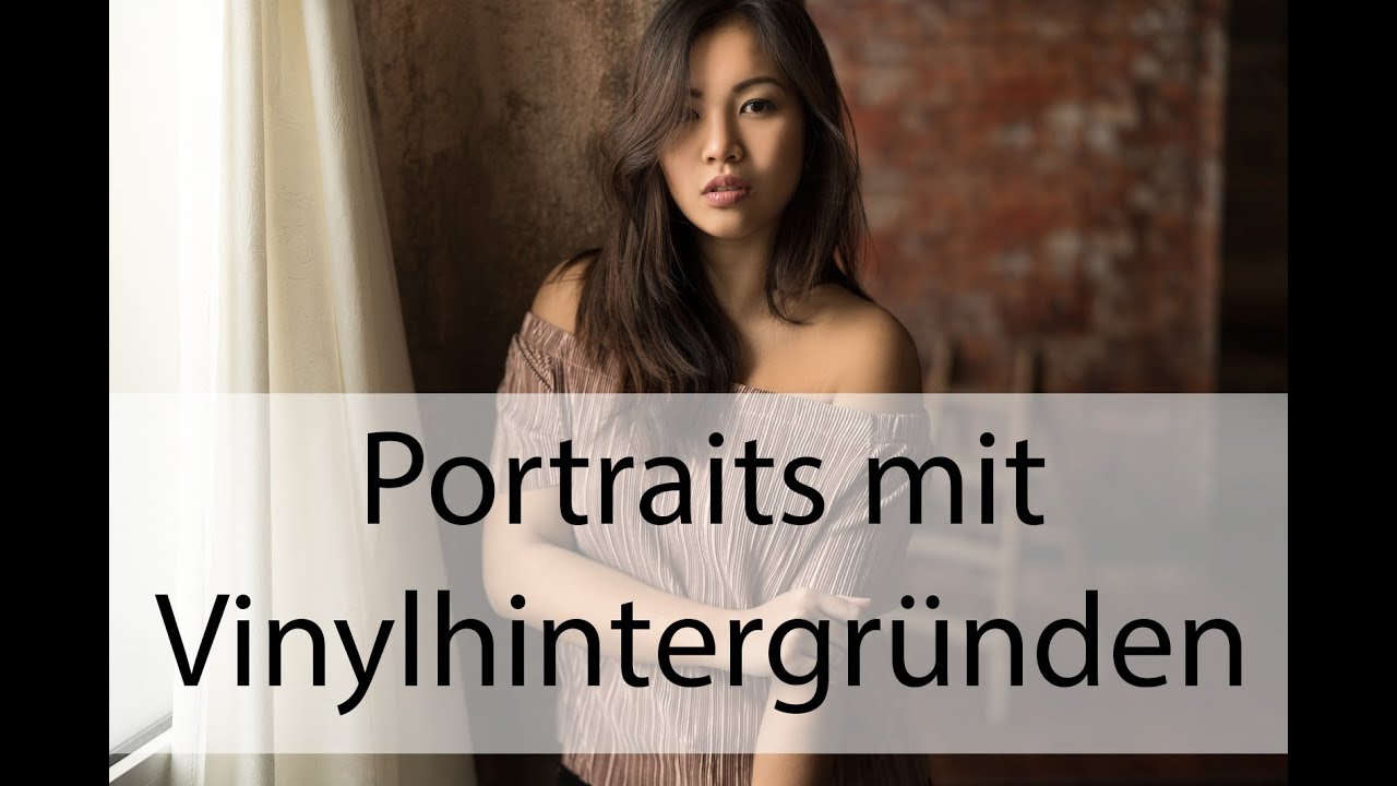 Vinyl Hintergr&uuml;nde f&uuml;r Portraitfotos // Meine Erfahrung