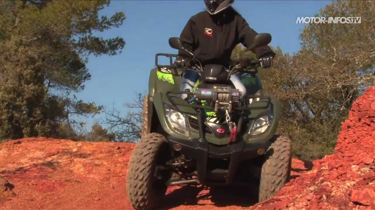 Gamme kymco green line quads et SSV