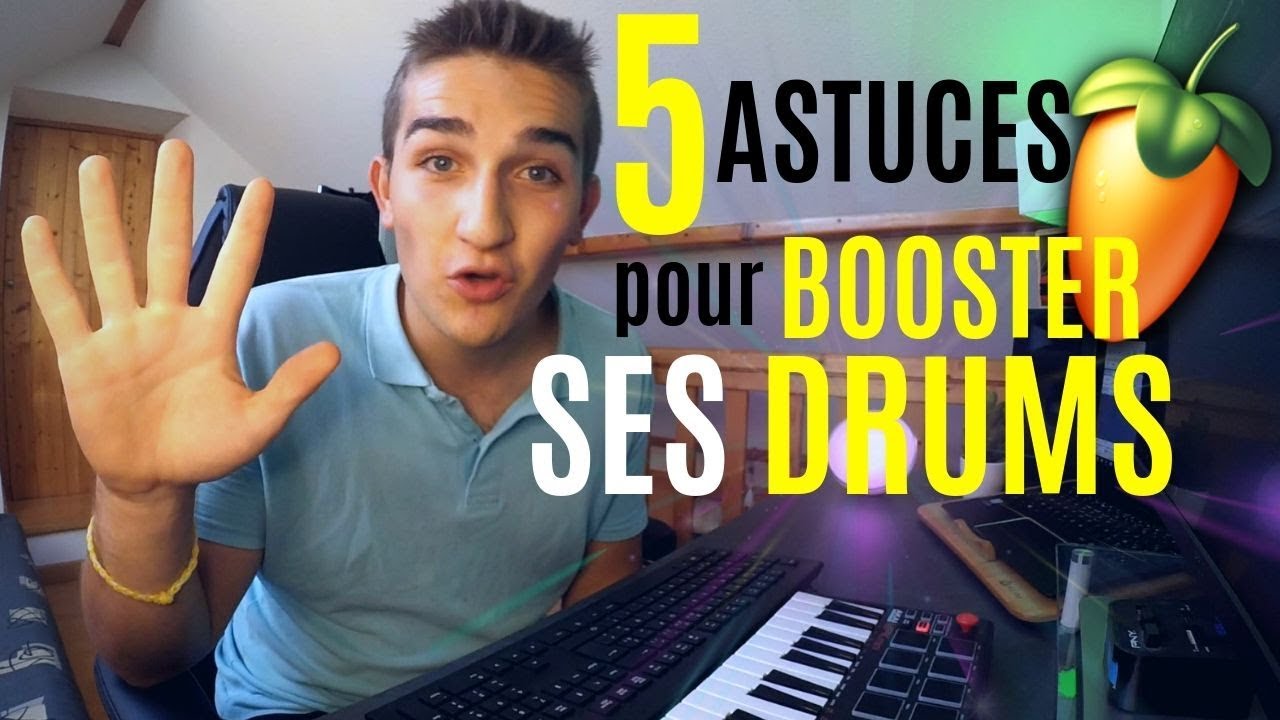 5 astuces pour BOOSTER tes DRUMS avec Fl STUDIO (Le beat est bon 🔥)