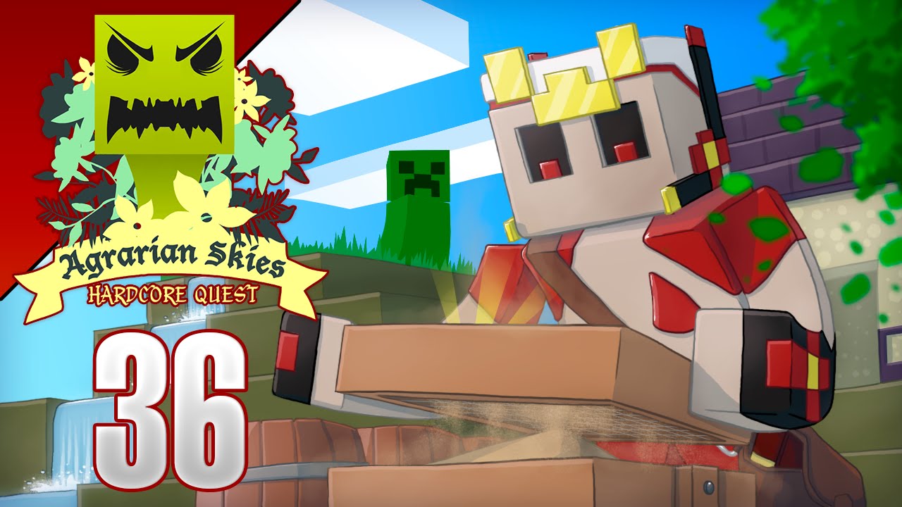 Minecraft Skyblock con MODS! Agrarian Skies Ep 36 - Lo más OP del Mundo
