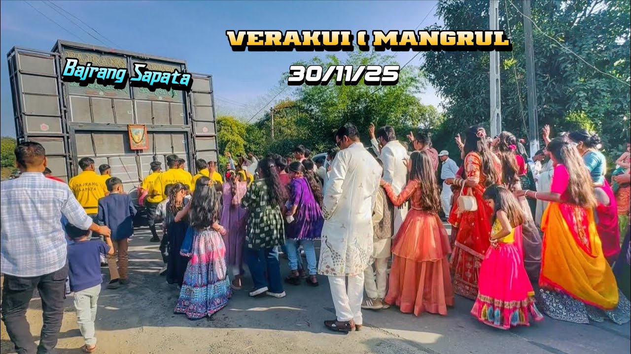 Jay Bajrang Band....ke sath..Dj Last time At - Verakui ( Mangrul 30/11/25