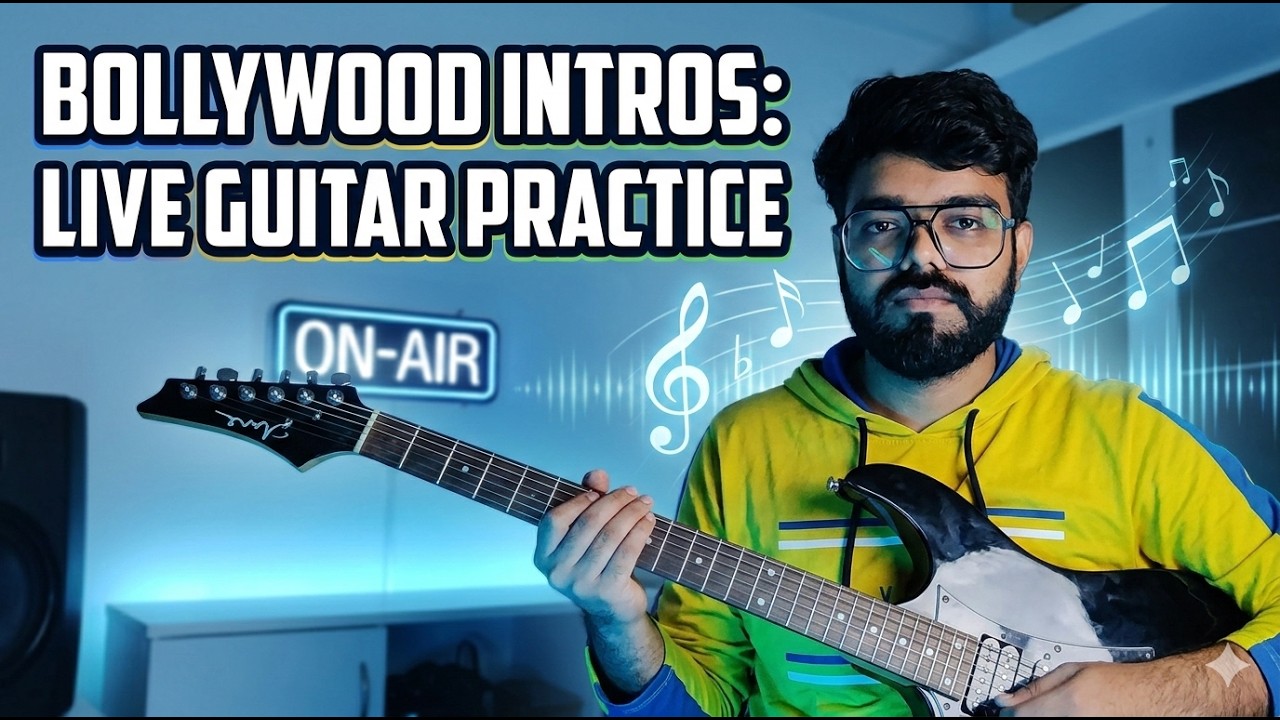 Zeel Solanki is live with a new guitar