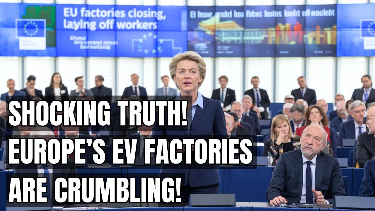Europe's EV Crisis: Factories in Ruins and What&rsquo;s Really Behind It! Electric Vehicles, No Future!