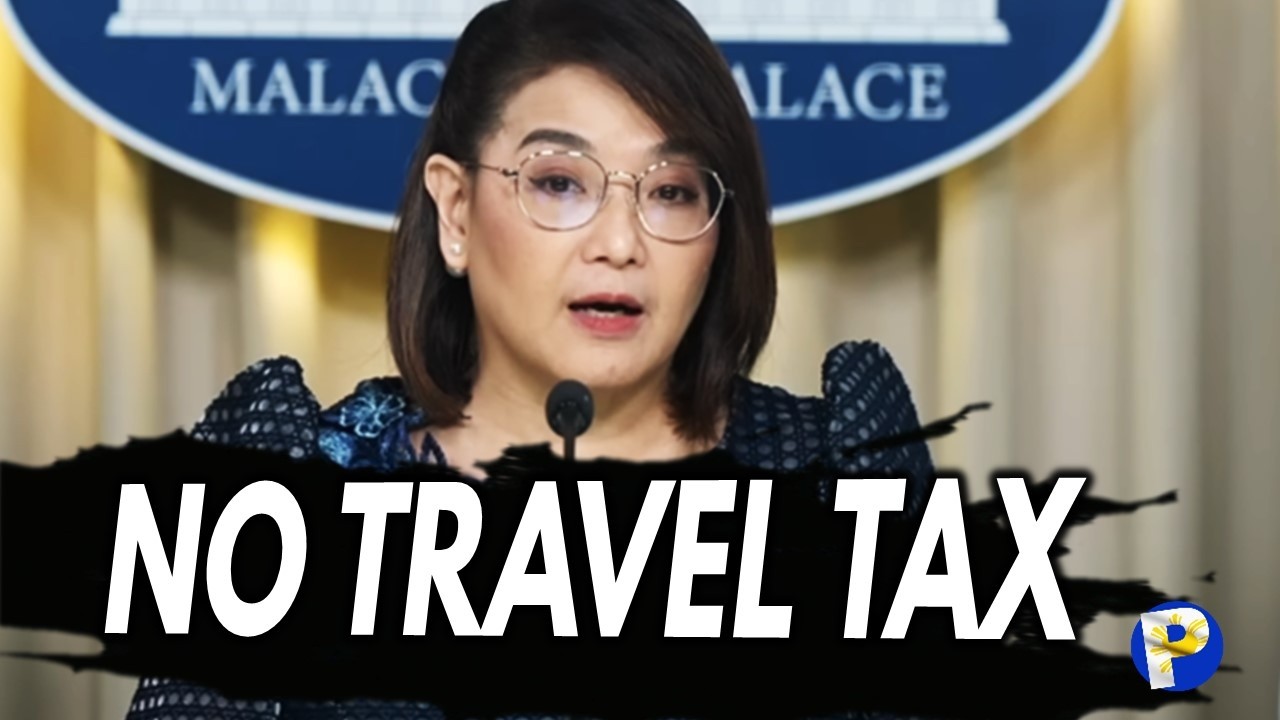 PAG-AALIS NG TRAVEL TAX!