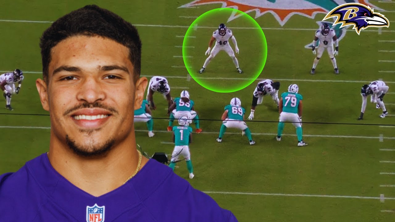 Ravens Rookie LB Teddye Buchanan Is EXPLODING OFF THE TAPE... | Film Analysis |