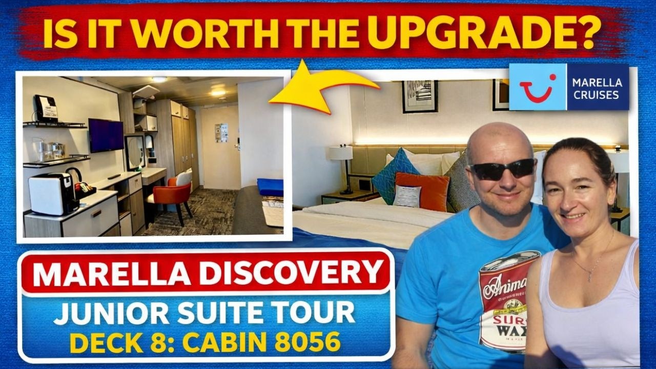 Marella Discovery Junior Suite Tour & Review Cabin 8056 (refurbished)