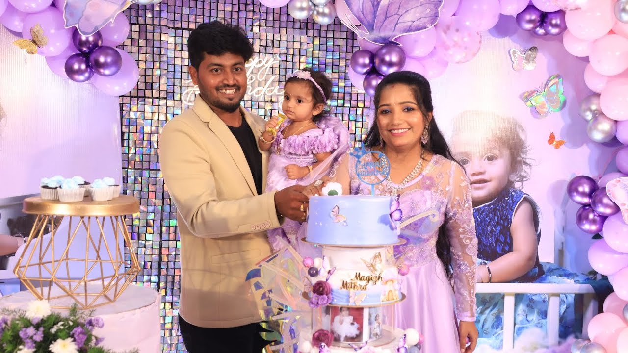 Magizh Mithra's First Birthday Celebration Glimpse 🎉