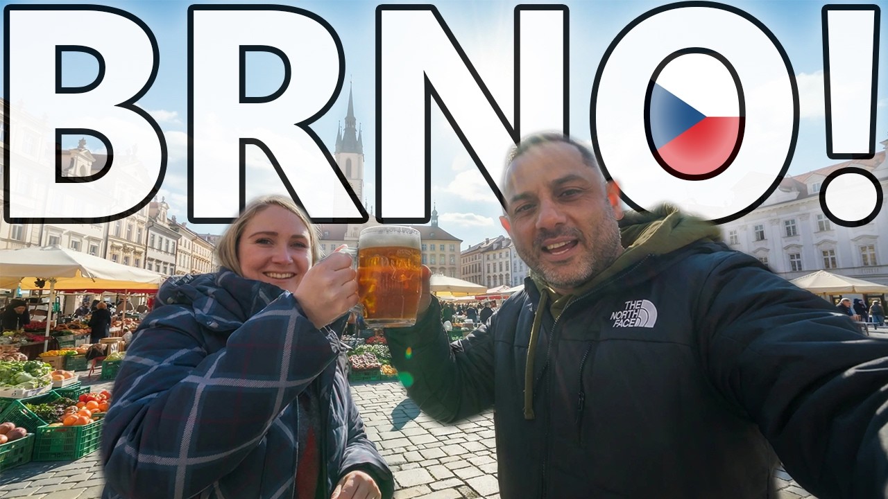Our First Hours in BRNO 🇨🇿 Czech Food, Beer & Exploring the Old Town