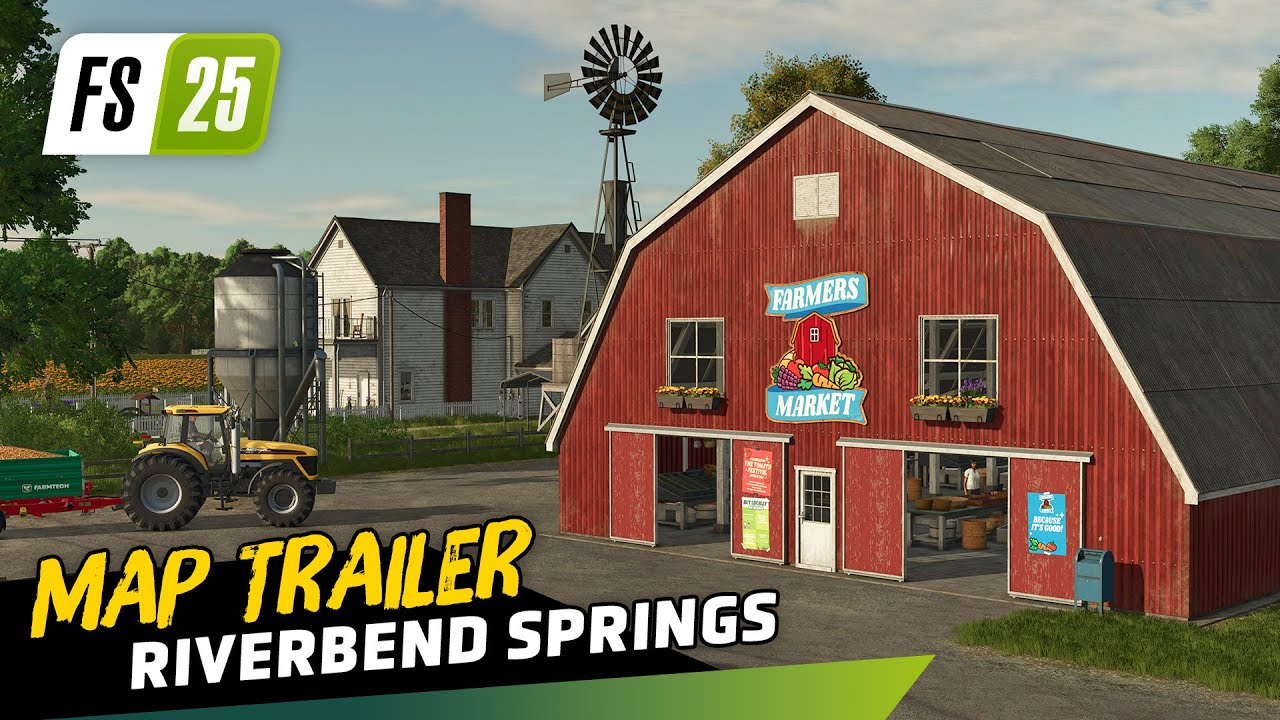 Farming Simulator 25 - Riverbend Springs Map Trailer