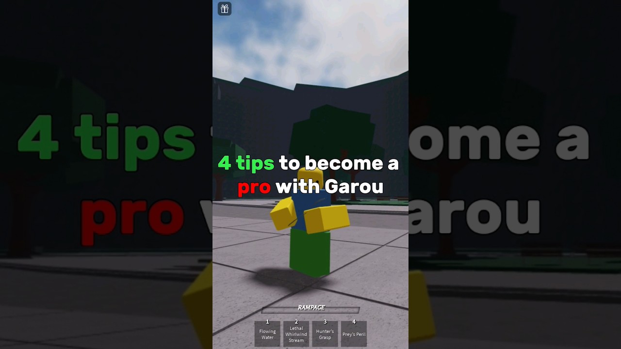 4 tips to become a pro with garou.