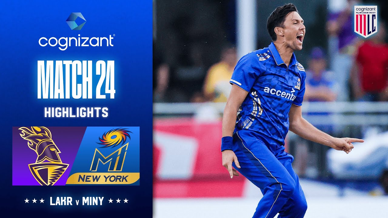 Cognizant Major League Cricket 2025 Match Highlights | LA Knight Riders vs. MI New York
